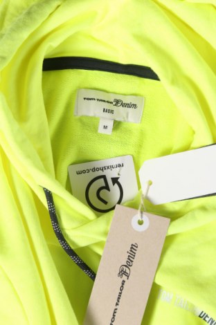 Herren Sweatshirt Tom Tailor, Größe M, Farbe Grün, 50% Baumwolle, 50% Polyester, Preis 34,61 €