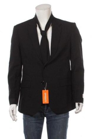 Ανδρικό σακάκι Oppo Suits, Μέγεθος M, Χρώμα Μαύρο, Πολυεστέρας, Τιμή 23,07 €