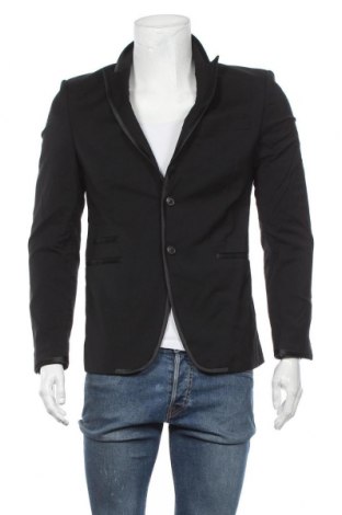 Ανδρικό σακάκι Zara Man, Μέγεθος M, Χρώμα Μαύρο, 98% μαλλί, 2% ελαστάνη, Τιμή 47,01 €