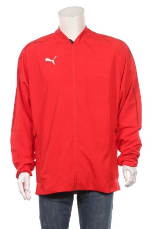 Pánská sportovní bunda  PUMA, Velikost 3XL, Barva Červená, 100% polyester, Cena  1 506,00 Kč