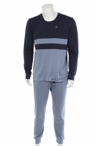 Pyjama Azzaro, Größe L, Farbe Blau, Baumwolle, Preis 77,94 €