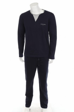 Pyjama Azzaro, Größe L, Farbe Blau, Baumwolle, Preis 77,94 €