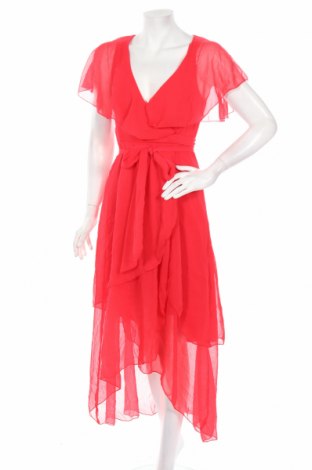 Šaty  ASOS, Veľkosť S, Farba Červená, Polyester, Cena  54,28 €
