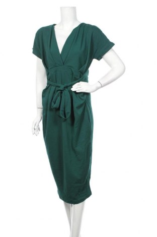 Šaty  Boohoo, Velikost M, Barva Zelená, 95% polyester, 5% elastan, Cena  1 100,00 Kč