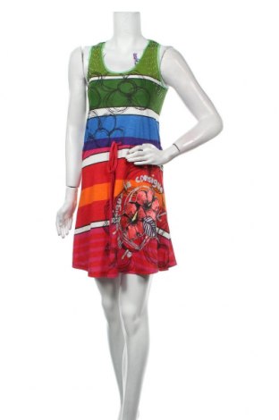 Sukienka Desigual, Rozmiar S, Kolor Kolorowy, 55% bawełna, 45% wiskoza, Cena 437,81 zł