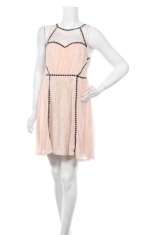 Šaty  Miss Selfridge, Velikost XL, Barva Růžová, Polyester, Cena  542,00 Kč