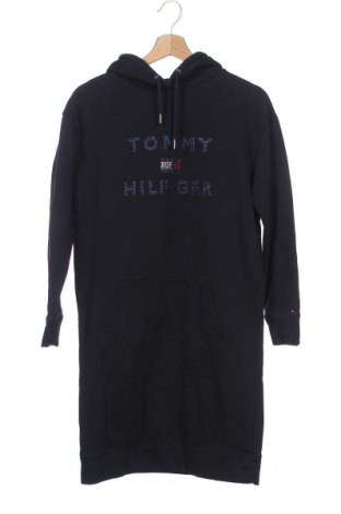 Kleid Tommy Hilfiger, Größe XS, Farbe Blau, Baumwolle, Preis 106,81 €