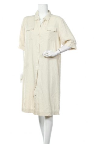 Kleid Vero Moda, Größe XL, Farbe Ecru, 55% Leinen, 45% Viskose, Preis 22,02 €