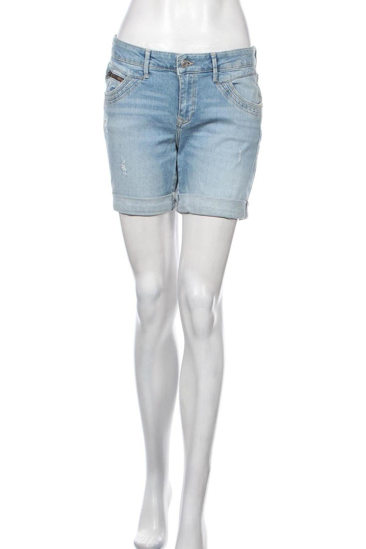 Дамски къс панталон Mavi, Размер S, Цвят Син, Цена 24,75 лв.
