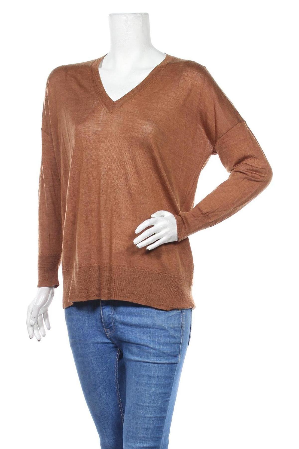 Γυναικείο πουλόβερ Zara, Μέγεθος S, Χρώμα Καφέ, Τιμή 11,88 €