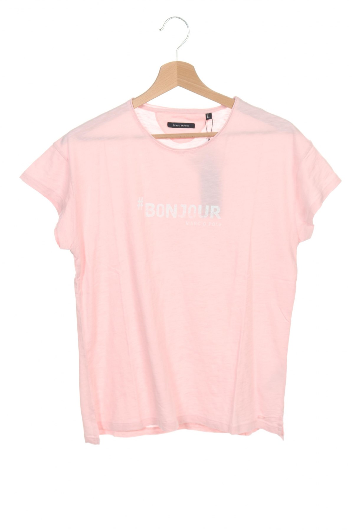 Dziecięcy T-shirt Marc O'Polo, Rozmiar 12-13y/ 158-164 cm, Kolor Różowy, Bawełna, Cena 157,93 zł