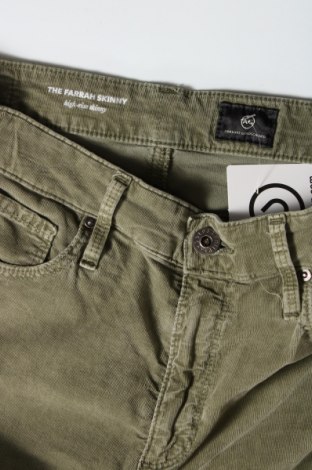 Pantaloni de velvet de femei Adriano Goldschmied, Mărime M, Culoare Verde, Preț 24,60 Lei