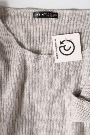 Дамски пуловер SHEIN, Размер L, Цвят Сив, Цена 5,50 лв.
