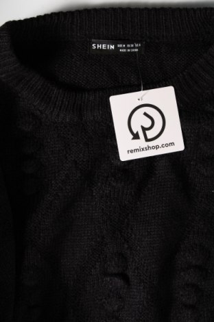 Дамски пуловер SHEIN, Размер M, Цвят Черен, Цена 8,80 лв.