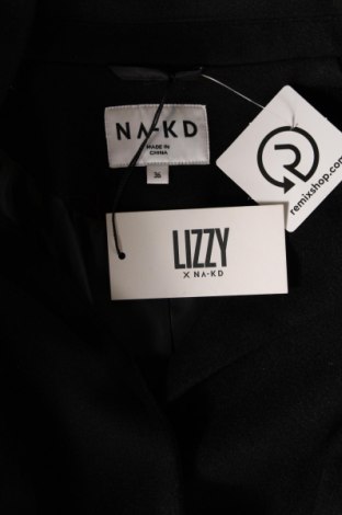 Γυναικείο παλτό NA-KD, Μέγεθος S, Χρώμα Μαύρο, Τιμή 9,86 €