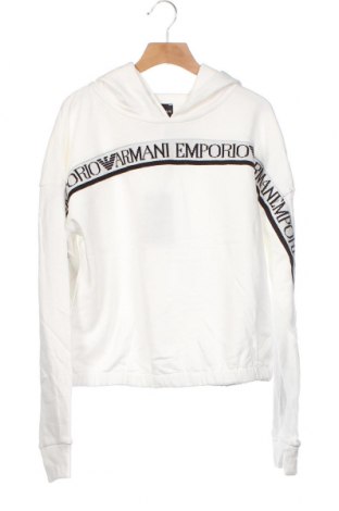 Детски суичър Emporio Armani, Размер 13-14y/ 164-168 см, Цвят Бял, Цена 160,65 лв.