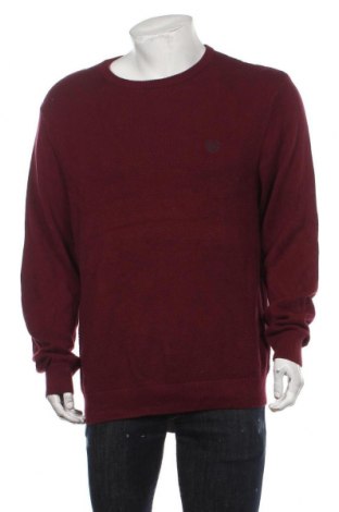 Ανδρικό πουλόβερ Chaps, Μέγεθος L, Χρώμα Κόκκινο, Τιμή 7,05 €