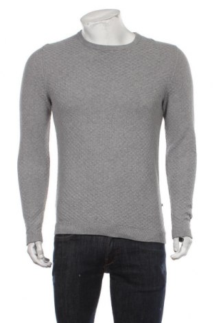 Мъжки пуловер NN07, Размер S, Цвят Сив, Цена 15,64 лв.