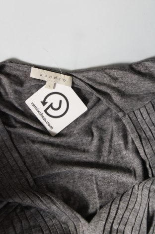 Γυναικεία μπλούζα Sandro, Μέγεθος XS, Χρώμα Γκρί, Τιμή 15,22 €
