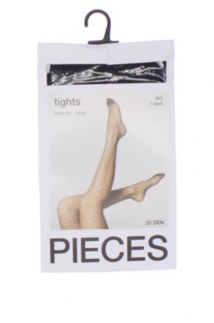 Κάλτσες Pieces, Μέγεθος M, Χρώμα Μαύρο, Τιμή 8,97 €