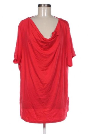 Γυναικεία μπλούζα, Μέγεθος 4XL, Χρώμα Κόκκινο, Τιμή 6,46 €