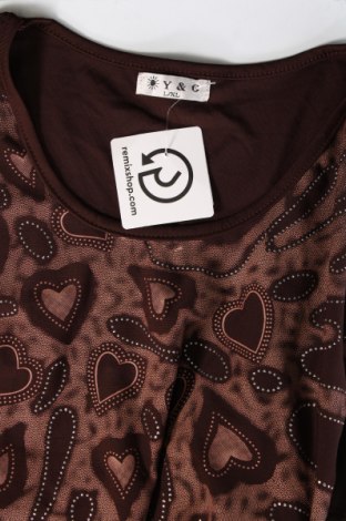 Damen Shirt, Größe L, Farbe Braun, Preis € 6,87