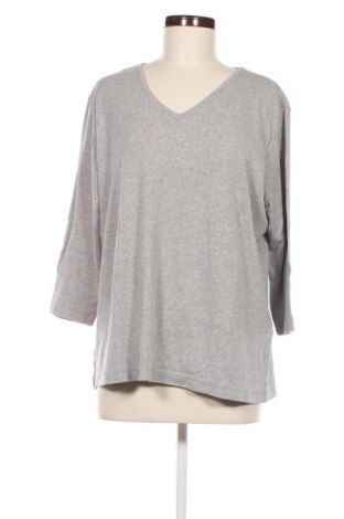 Γυναικεία μπλούζα, Μέγεθος 3XL, Χρώμα Γκρί, Τιμή 10,58 €
