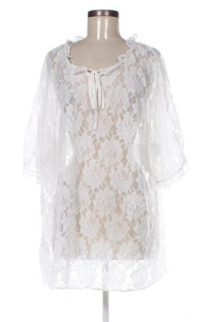 Γυναικεία μπλούζα, Μέγεθος 4XL, Χρώμα Λευκό, Τιμή 6,46 €