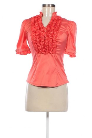 Damen Shirt, Größe S, Farbe Orange, Preis 2,99 €