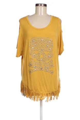 Γυναικεία μπλούζα, Μέγεθος XL, Χρώμα Κίτρινο, Τιμή 5,25 €