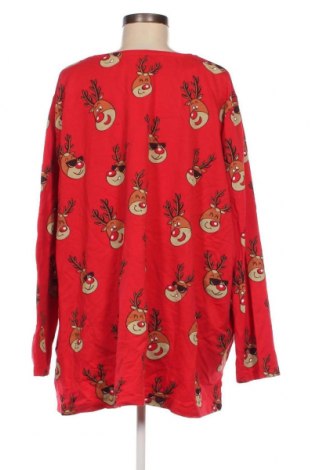 Дамска блуза, Размер 4XL, Цвят Червен, Цена 13,30 лв.