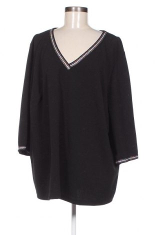 Γυναικεία μπλούζα, Μέγεθος 3XL, Χρώμα Μαύρο, Τιμή 6,46 €