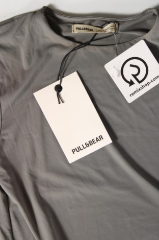 Γυναικεία μπλούζα-Κορμάκι Pull&Bear, Μέγεθος M, Χρώμα Γκρί, Τιμή 7,67 €