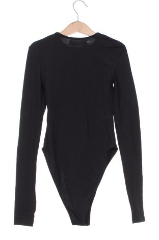 Дамска блуза - боди Pull&Bear, Размер XS, Цвят Черен, Цена 10,54 лв.