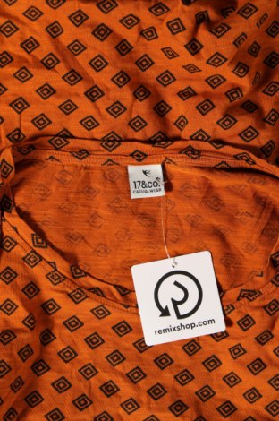 Damen Shirt 17 & Co., Größe XL, Farbe Orange, Preis € 5,99