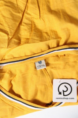 Дамска блуза 17 & Co., Размер M, Цвят Жълт, Цена 6,65 лв.