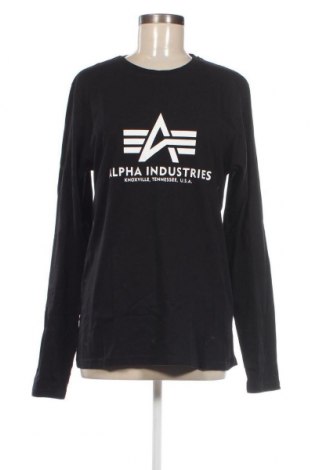 Дамска блуза Alpha Industries, Размер L, Цвят Черен, Цена 48,00 лв.