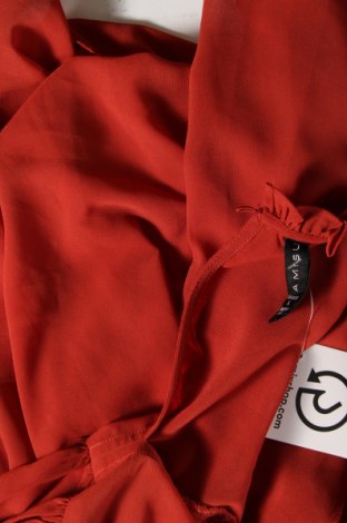 Γυναικεία μπλούζα Amisu, Μέγεθος L, Χρώμα Πορτοκαλί, Τιμή 4,70 €