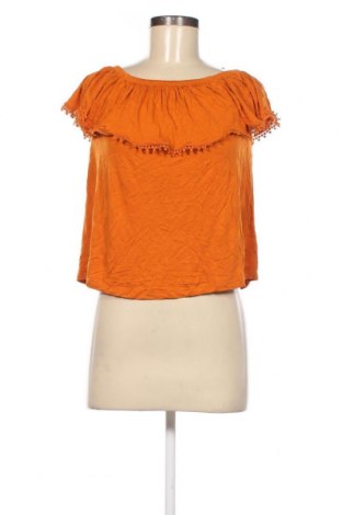 Γυναικεία μπλούζα Amisu, Μέγεθος S, Χρώμα Πορτοκαλί, Τιμή 4,11 €