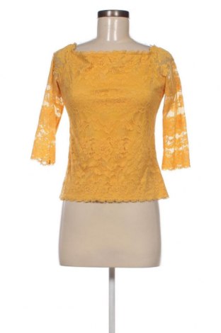 Дамска блуза Amisu, Размер L, Цвят Жълт, Цена 6,65 лв.