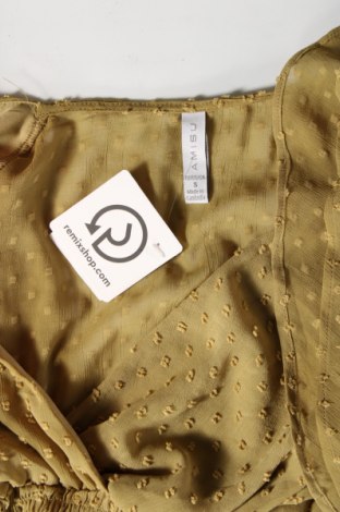 Дамска блуза Amisu, Размер S, Цвят Зелен, Цена 5,70 лв.