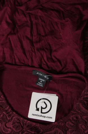 Дамска блуза Amisu, Размер M, Цвят Червен, Цена 9,50 лв.