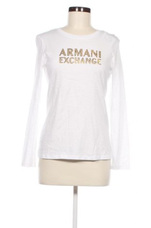 Bluzka damska Armani Exchange, Rozmiar M, Kolor Biały, Cena 239,89 zł