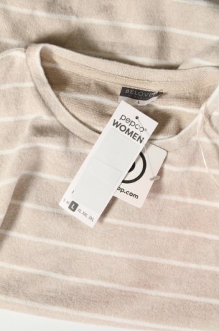 Γυναικεία μπλούζα Beloved, Μέγεθος L, Χρώμα  Μπέζ, Τιμή 7,67 €