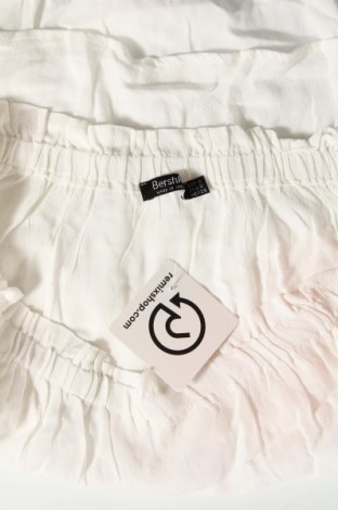 Damen Shirt Bershka, Größe S, Farbe Weiß, Preis 3,44 €
