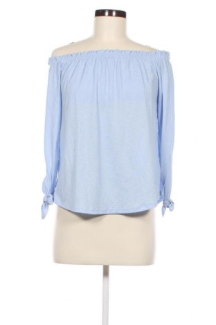 Damen Shirt Bershka, Größe S, Farbe Blau, Preis 2,99 €