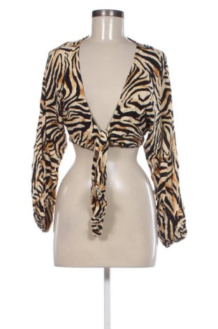 Дамска блуза Bershka, Размер M, Цвят Многоцветен, Цена 7,60 лв.