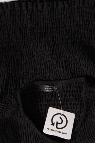 Дамска блуза Bershka, Размер M, Цвят Черен, Цена 6,65 лв.