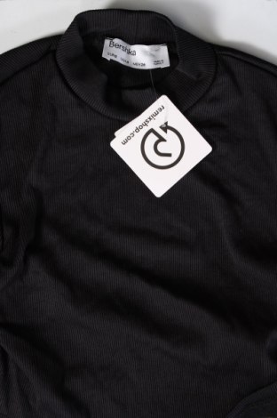Damen Shirt Bershka, Größe S, Farbe Schwarz, Preis € 3,97