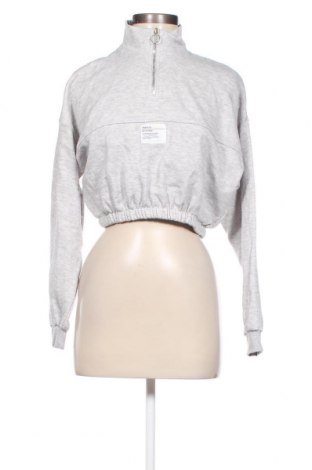 Damen Shirt Bershka, Größe S, Farbe Grau, Preis € 4,63